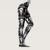 Halloween Leggings, Fun Halloween Leggings voor Wo (Rechts)