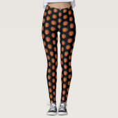 Halloween Leggings Fun Pumpkin Leggings (Voorkant)