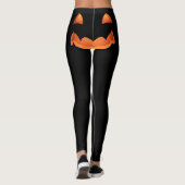 Halloween leggings Funny pompoen stretchbroek (Achterkant)