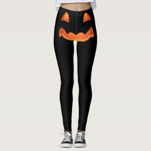 Halloween leggings Funny pompoen stretchbroek
