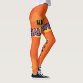 Halloween Leggings. Halloween Pants. Unisex Leggin Leggings (Rechts)