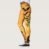 Halloween Leggings Heksenvleermuizen Spinnen Oh mi (Links)