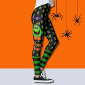 Halloween Leggings Kleine Monsters Teacher's Pants