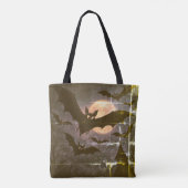 Halloween leggings tote bag (Achterkant)