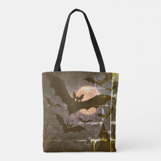 Halloween leggings tote bag (Achterkant)