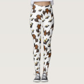 Halloween Leggings, vleermuizen Leggings (Voorkant)