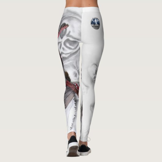 Halloween-Leggins Leggings (Achterkant)