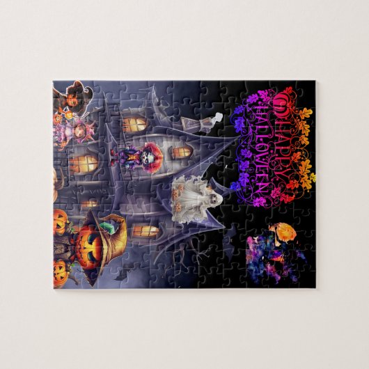 Halloween Legpuzzel (Horizontaal)