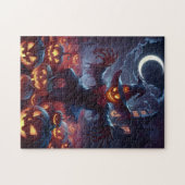 Halloween. Legpuzzel (Horizontaal)