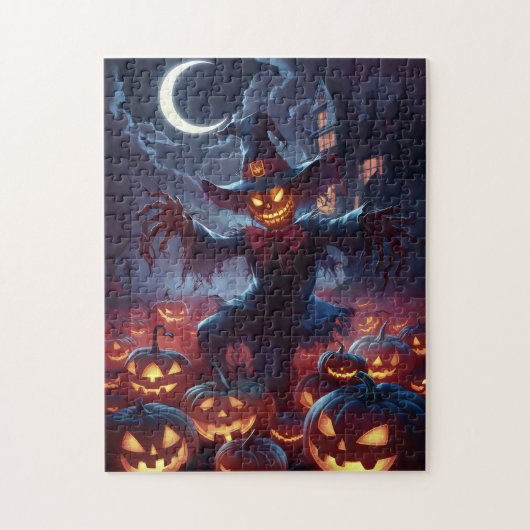 Halloween. Legpuzzel (Verticaal)