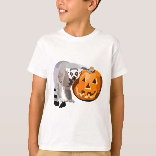 Halloween Lemur Ringtail Lemur T-shirt (Voorkant)