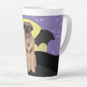 Halloween Leonberger Latte Mok (Rechterhoek)
