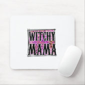 Halloween Leopard Witchy Mama Birthday Muismat (Met muis)