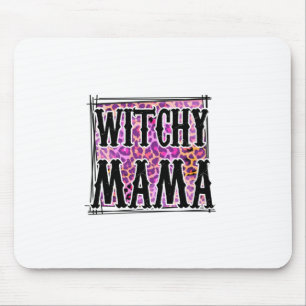 Halloween Leopard Witchy Mama Birthday Muismat