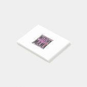 Halloween Leopard Witchy Mama Birthday Post-it® Notes (Schuin)