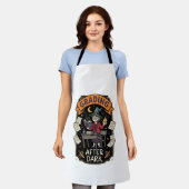 Halloween Leraar Cijfers na Donker Schort (Gedragen)