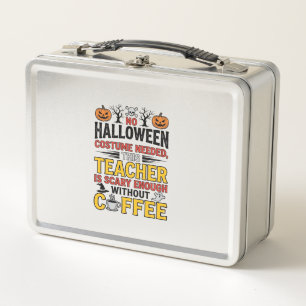 Halloween Leraar Geen Kostuum Nodig Grappige Koffi