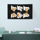 Halloween leraar geest lezen boeken bibliothecaris spandoek (Beurs)