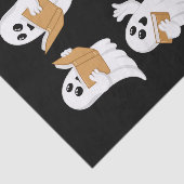 Halloween leraar geest lezen boeken bibliothecaris tissuepapier (Detail)