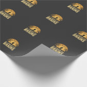 Halloween Leraar Hersenen Cadeaupapier (Hoek)