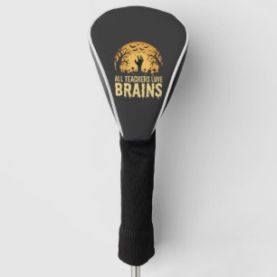 Halloween Leraar Hersenen Golfheadcover
