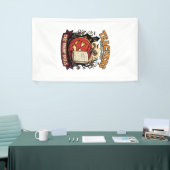 Halloween Leraar Hersenen Magie Spandoek (Beurs)