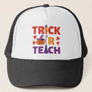 Halloween leraar Trick of Teach Trucker Pet