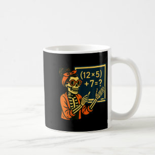 Halloween Leraar Zes Zeven Meme 6 7 Skelet Soky Koffiemok