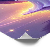 Halloween Letter G Cute Ghost Kids Art Poster (Hoek)