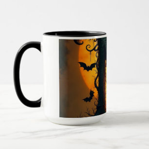 Halloween Letter N Enkele Traan Mok