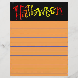 Halloween Letterhead