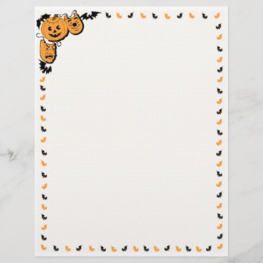 Halloween Letterhead (Voorkant)