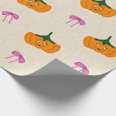 Halloween leuk ontwerp, cadeaupapier (Hoek)