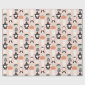 Halloween Leuk Spooky Gift Cadeaupapier (Vlak)