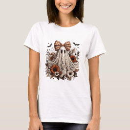 Halloween Leuk T-Shirt - Kant Ghost - Herfst