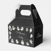 Halloween leuke enge geesten partij bedankdoosjes (Voorkant Zijde)