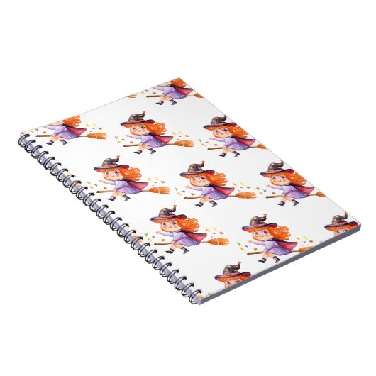 Halloween leuke heks notitieboek (Rechterzijde)