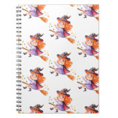 Halloween leuke heks notitieboek (Voorkant)