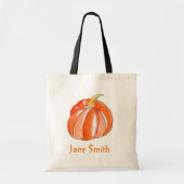 Halloween leuke pompoen buikzak trick or treat tote bag (Voorkant)
