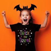 Halloween leuke trick or treat sterren t-shirt