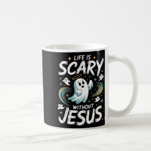 Halloween Leven Eng zonder Jezus Christelijk Kostu Koffiemok