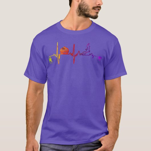 Halloween levenslijn meisje t-shirt (Voorkant)