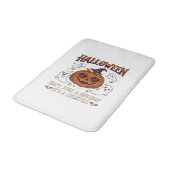 Halloween Levensstijl Pompoen Zonnebril Heksenhoed Badmat (Gekanteld)