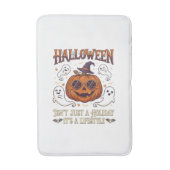 Halloween Levensstijl Pompoen Zonnebril Heksenhoed Badmat (Voorkant Verticaal)