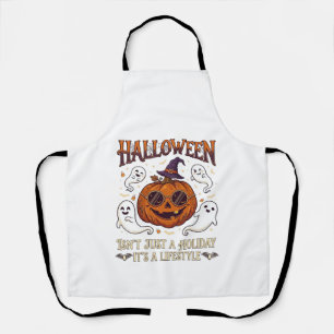 Halloween Levensstijl Pompoen Zonnebril Heksenhoed Schort