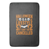 Halloween Levensstijl Spooky Vleermuis Pompoen Ont Badmat (Voorkant Verticaal)
