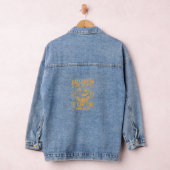 Halloween Levensstijl Vleermuis Spinneweb Ontwerp_ Denim Jacket (Hangar)