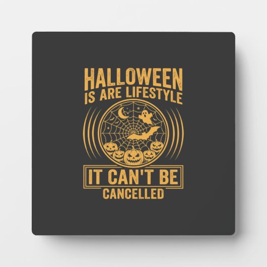 Halloween Levensstijl Vleermuis Spinneweb Ontwerp_ Fotoplaat (Voorkant)