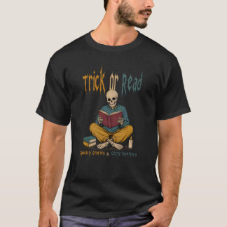 Halloween Lezers Boek Liefhebber T-shirt