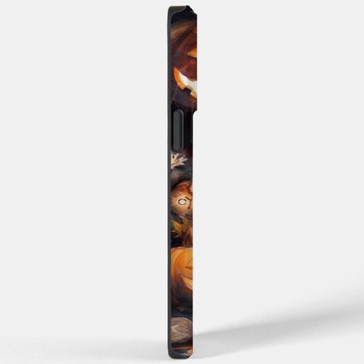 Halloween Lhasa Apso met pompoenen eng Case-Mate iPhone Case (Achterkant / Rechts)